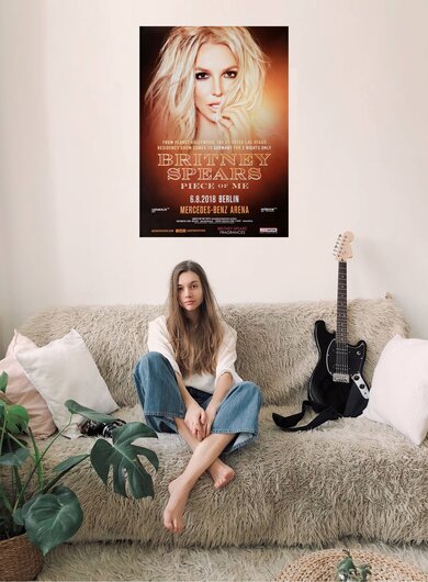 Britney Spears - Peace Of Me, Berlin 2018 - Konzertplakat