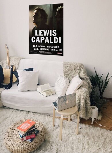 Lewis Capaldi - Tough, Tour 2018 - Konzertplakat