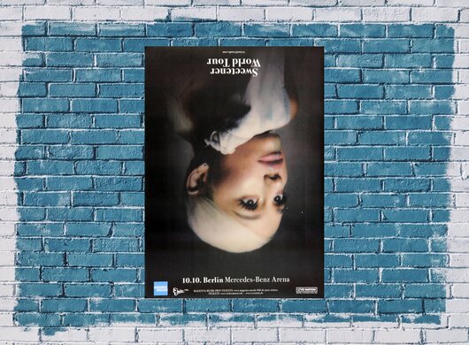 Ariana Grande - Sweetener World, Berlin 2019 - Konzertplakat
