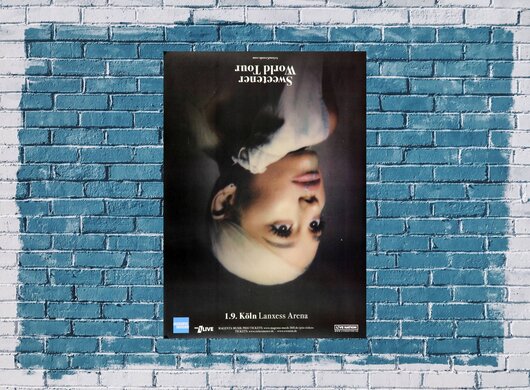 Ariana Grande - Sweetener World, Köln 2019 - Konzertplakat