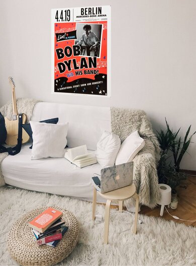 Bob Dylan - Live! In Person!, Berlin 2019 - Konzertplakat