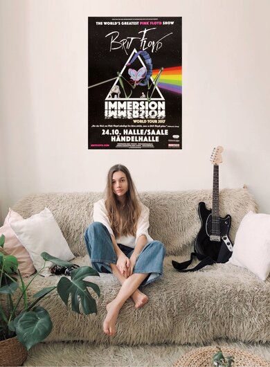 Brit Floyd - Immersion, Halle 2017 - Konzertplakat