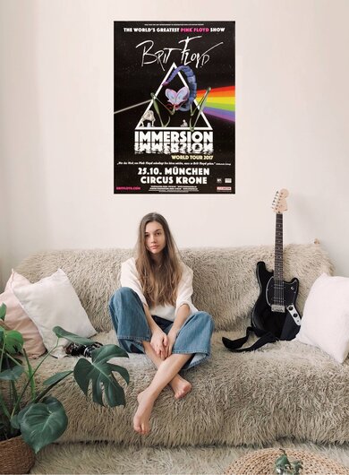 Brit Floyd - Immersion, München 2017 - Konzertplakat