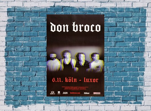 Don Broco - Automatic, Köln 2017 - Konzertplakat