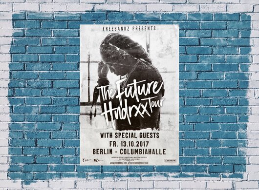 Future - Future & Hndrxx, Berlin 2017 - Konzertplakat