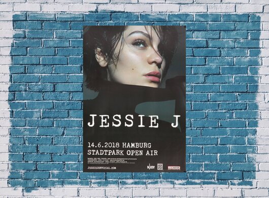 Jessie J - Bang Bang All Over You, Hamburg 2018 - Konzertplakat