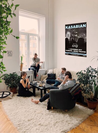 Kasabian - For Crying out Loud, Hamburg 2017 - Konzertplakat