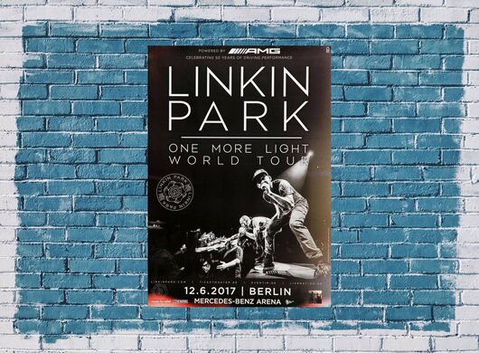 Linkin Park - One More Light, Berlin 2017 - Konzertplakat