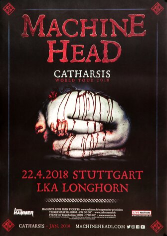 Machine Head - Catharsis World, Stuttgart 2018 -...