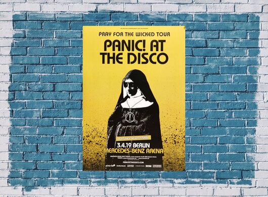 Panic At The Disco - Neuer Termin, Berlin 2019 - Konzertplakat