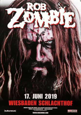 Rob Zombie - The Electric Warlock, Wiesbaden 2019 -...
