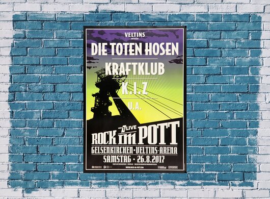 Rock Im Pott - Live in Concert, Gelsenkirchen 2017 - Konzertplakat