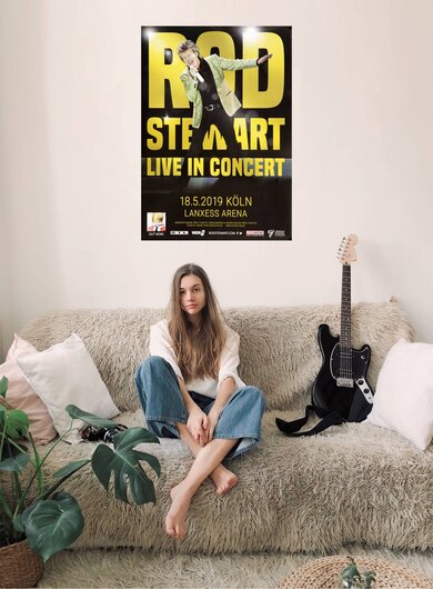Rod Steward - Live In Concert, Kln 2019 - Konzertplakat