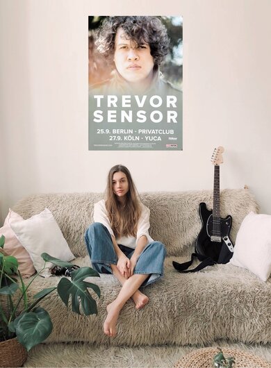 Trevor Sensor - Andy Warhol´s Dream, Tourneedaten 2017 - Konzertplakat