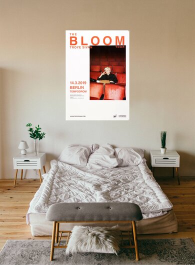 Troye Sivan - The Bloom Tour, Berlin 2019 - Konzertplakat