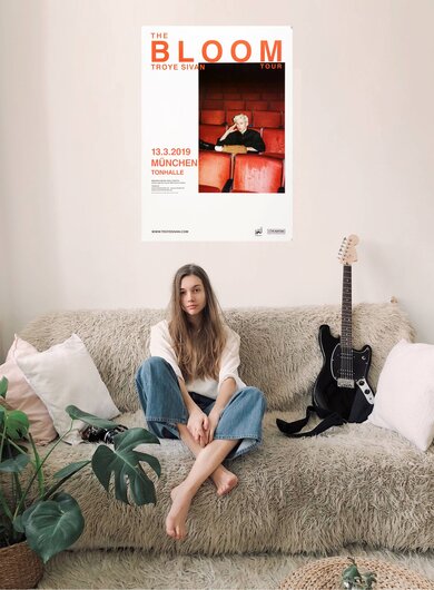 Troye Sivan - The Bloom Tour, München 2019 - Konzertplakat