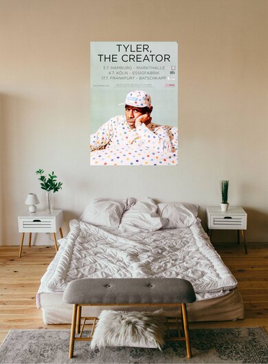 Tyler, The Creator - Flower Boy, Tourneedaten 2017 - Konzertplakat