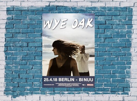 Wye Oak - The Louder I Call?, Berlin 2018 - Konzertplakat