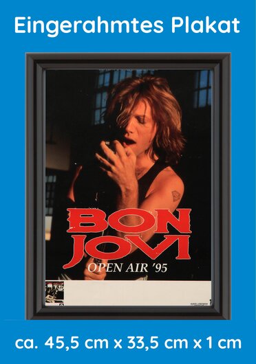 Bon Jovi, Open Air, Gerahmtes Plakat, 1995