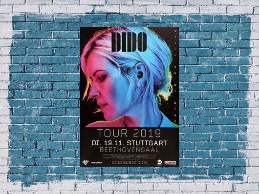 DIDO - Still On My Mind, Stuttgart 2019 - Konzertplakat