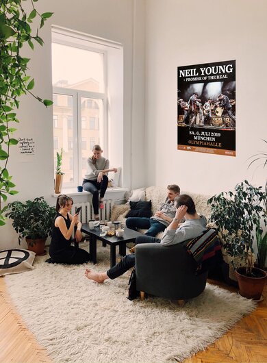Neil Young - Promise To The Real, München 2019 - Konzertplakat