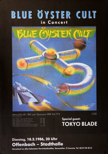 Blue Öyster Cult, Frankfurt 1986