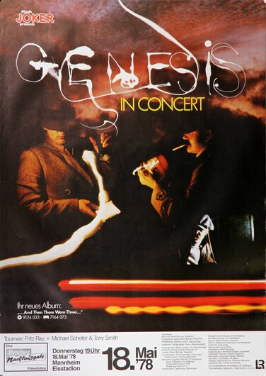 Genesis, ..and then there were three, Mannheim, 1978