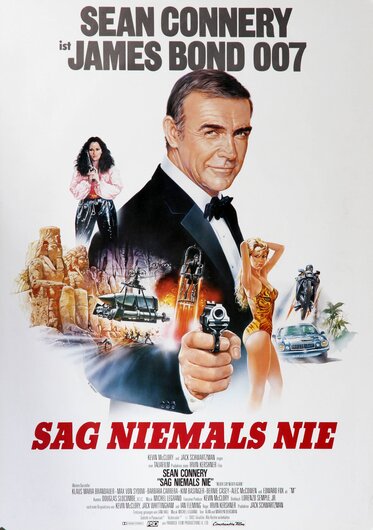 James Bond 007 ist Sean Connery, No Town 1984