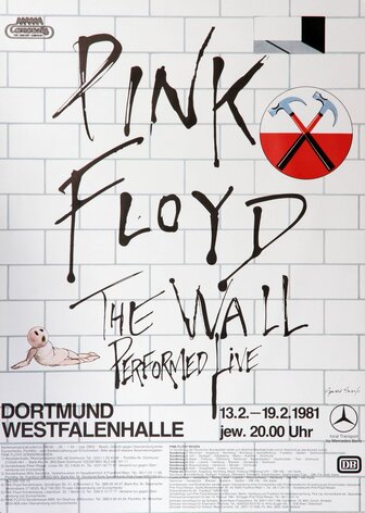 Pink Floyd, The Wall, Dortmund, 1981,