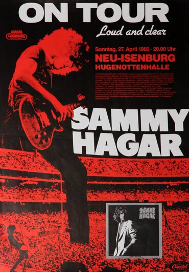 Sammy Hagar, Neu-Isenburg 1980