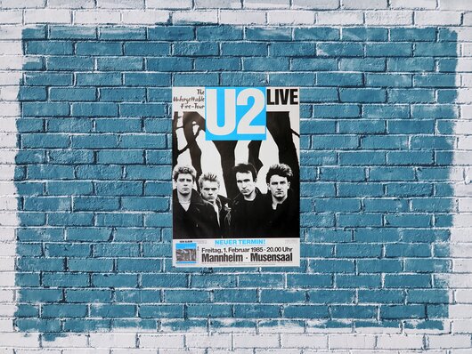 U2, Unforgetable Fire, MAN, 1985