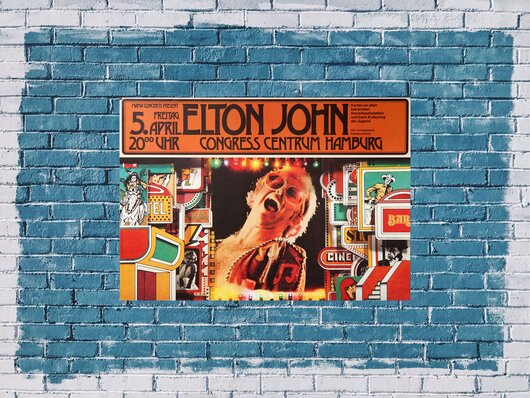 Elton John, Hamburg 1974