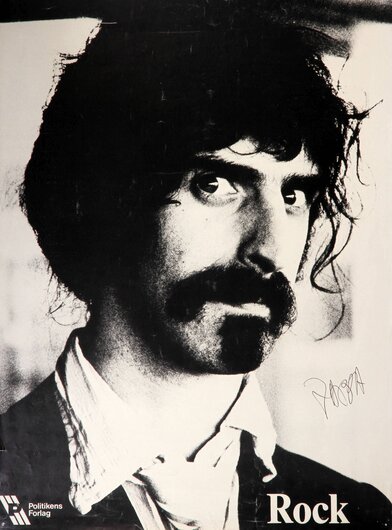 Frank Zappa, Mit aufgedrucktem Autogramm, 1969