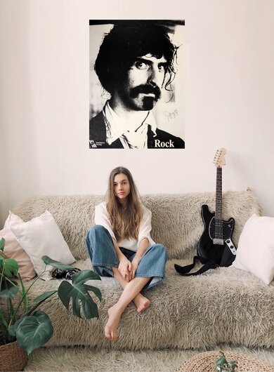 Frank Zappa, Mit aufgedrucktem Autogramm, 1969
