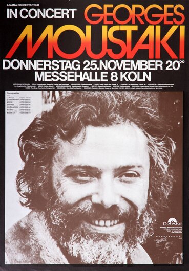 George Moustaki, Köln 1976
