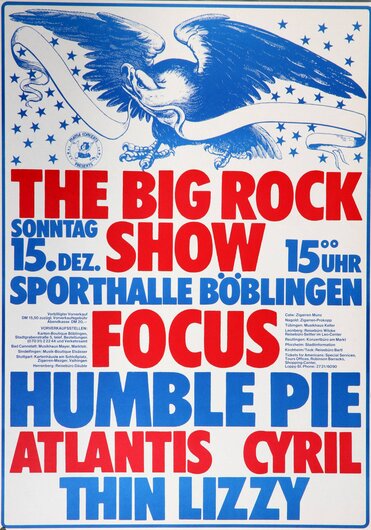Focus & Humble Pie , Böblingen 1974