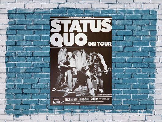 Status Quo, On Tour, Neckarsulm 1972
