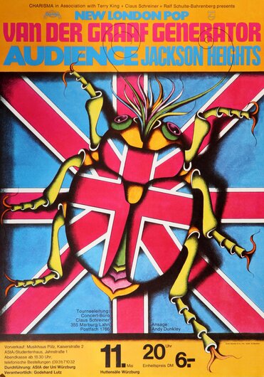 Van Der Graaf Generator, New London Pop, Wrzburg, 1977