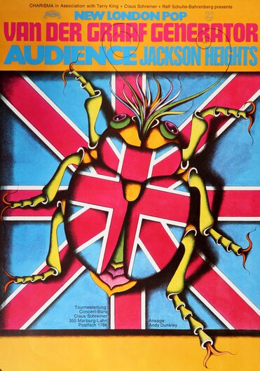 Van Der Graaf Generator, New London Pop, No Date & Town, 1977