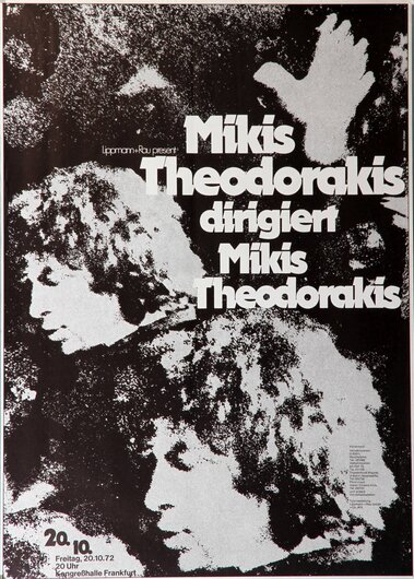 Mikis Theodorakis, Frankfurt 1972