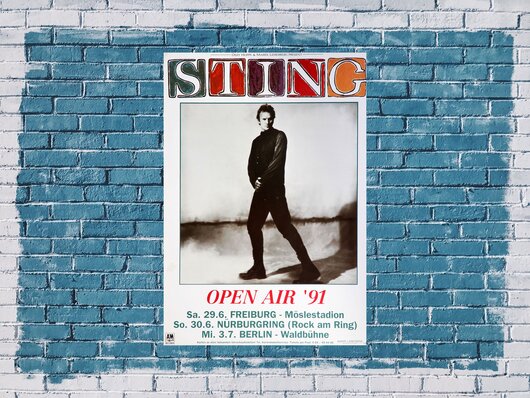 Sting, Alle Termine 1991