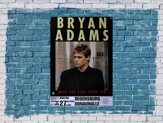 Bryan Adams, Regensburg 1988