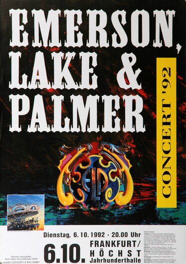 Emerson, Lake & Palmer, Frankfurt 1992