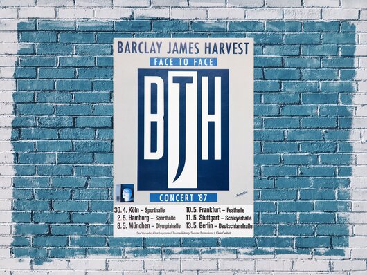 Barclay James Harvest - Face To Face Concert Tour, Tour Dates 1987