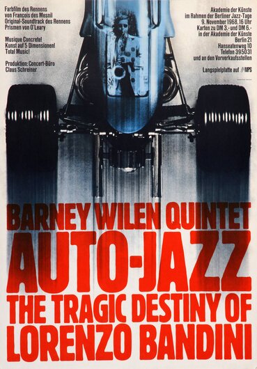 Barney Wilen Quintet - Auto Jazz - Akademie der Künste - Berlin 21, Berlin 1968