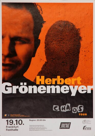 Herbert Grönemayer - Chaos Tour, Frankfurt 1993