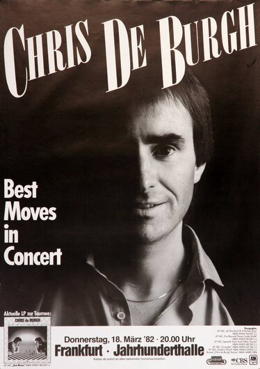 Chris de Burgh - Best Moves , Frankfurt 1982