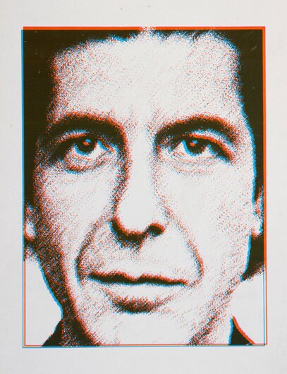 Leonard Cohen Europe ´80 - Limited Edition  von 200 Stück, No Town 1980