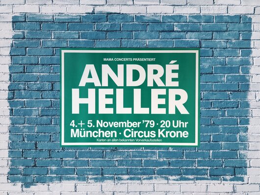 Andfre Heller, Ausgerechnet Heller, München, 1979
