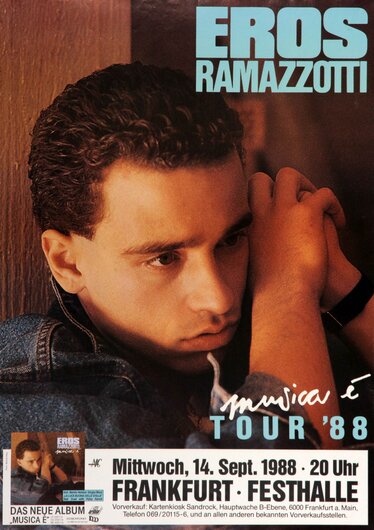 Eros Ramazzotti - Musica E´, Frankfurt 1988